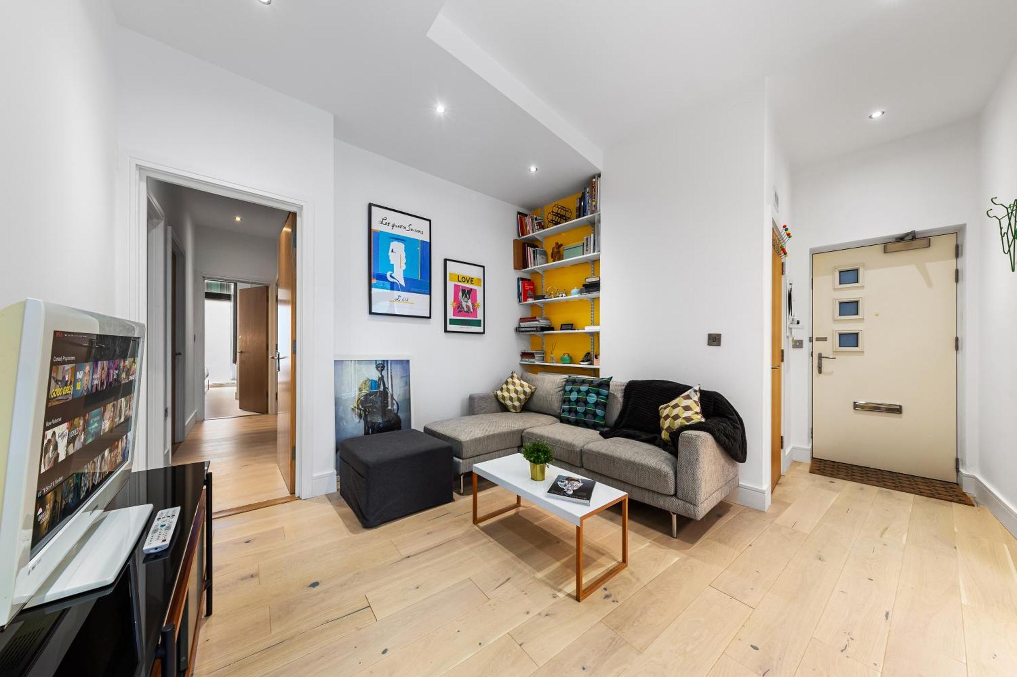 Trendy 2 Bed Flat In Greenwich With Car Parking London Eksteriør billede